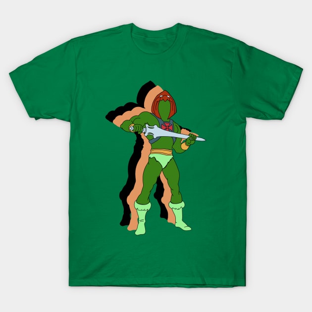 Cringer He-man T-Shirt by Sttugzart